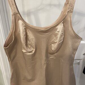Ruby Ribbon Full Support Beige Camisole